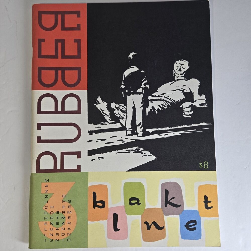 Rubber Blanket #3 1993 Signed David Mazzucchelli 1st Print Indie Comic